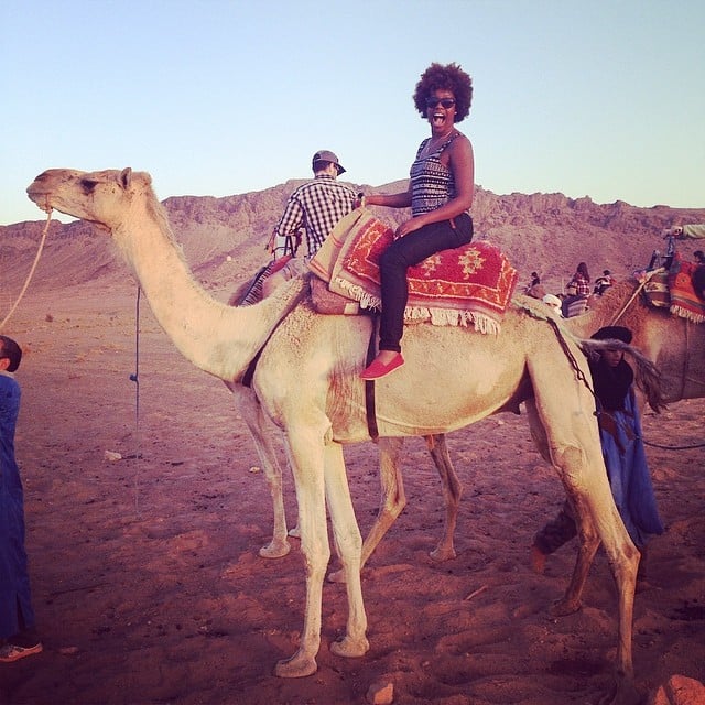 On a student trek to Morocco, spring break 2014
