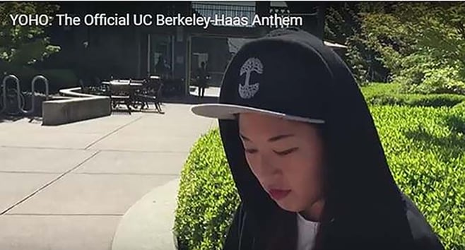 Bomi Kim from Berkeley MBA class of 2016 rap video