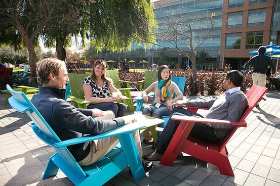 Berkeley EMBA students at Google